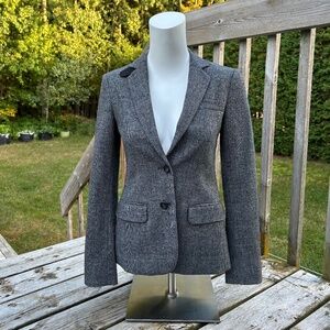 Massimo Dutti⎪Plaid Blazer